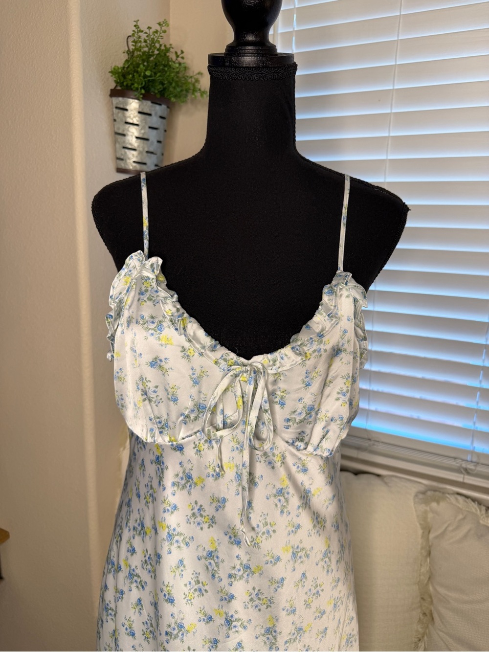 Altar’d State Floral Boho Maxi Slip Dress - Picture 3 of 6